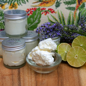 Lavender and Lime Woah my god! Organic Whipped Body Butter